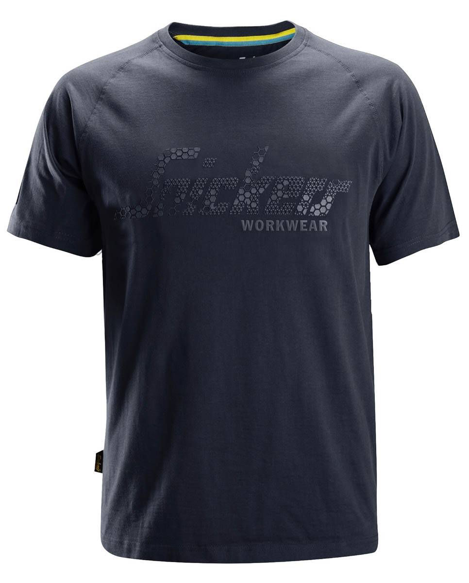 25809500 logo t shirt 9500 navy base 1 1