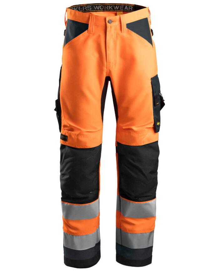 63315558 6331 allroundwork werkbroek cl2 5558 high visibility orange steel grey 1