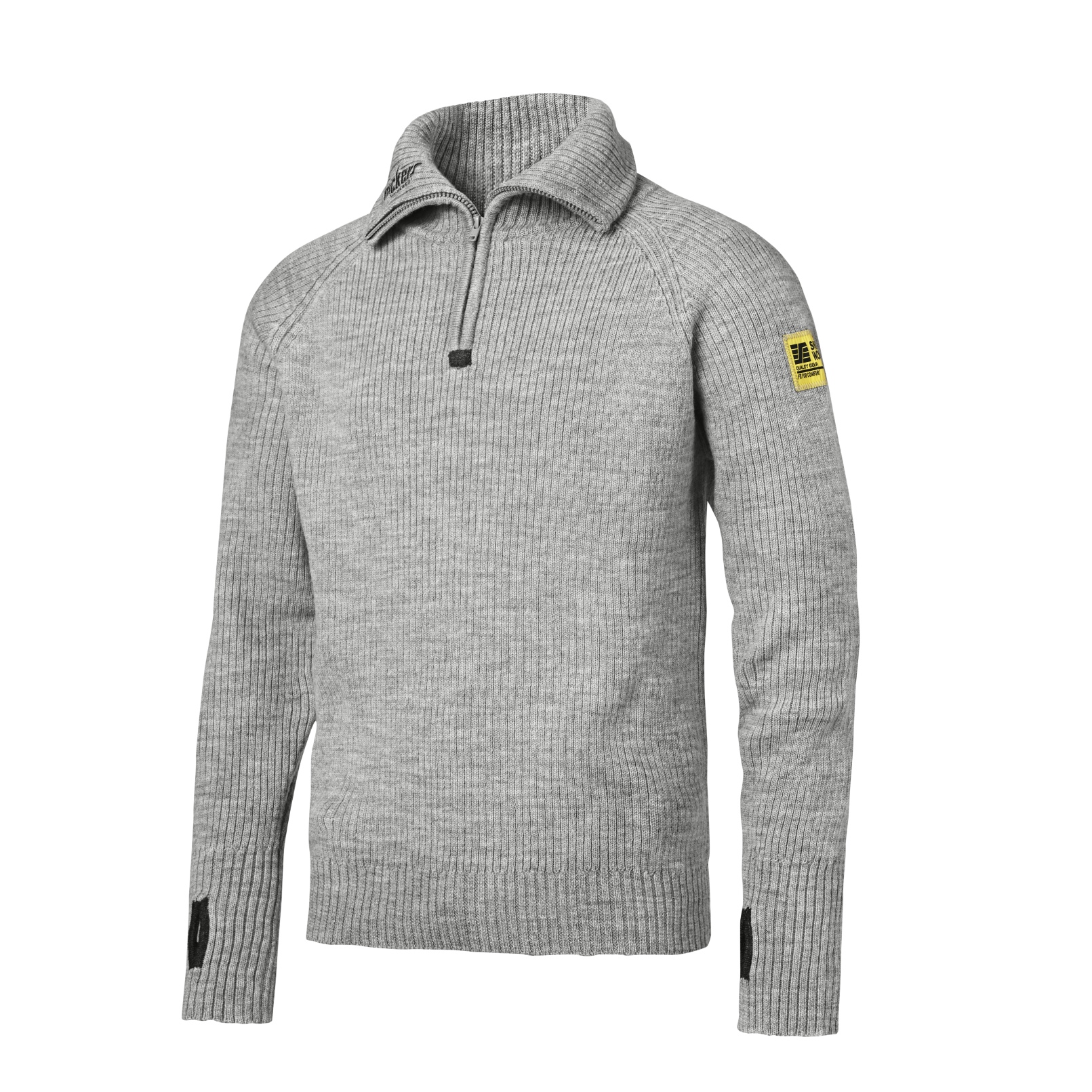 Snickers werkkledij - ½ Zip Wollen Sweater